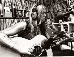 #GA560, Gregg Allman at radio station KMET, November 6, 1974 with DJ Stephen Clean